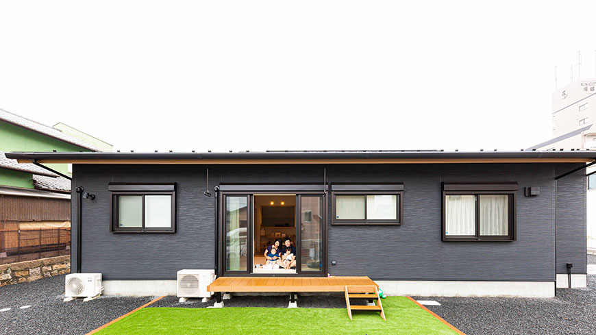 平屋の施工事例2『私の居場所のある平家』