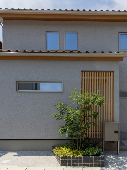 素の家『音色を奏でる家』　広島市安佐南区の家