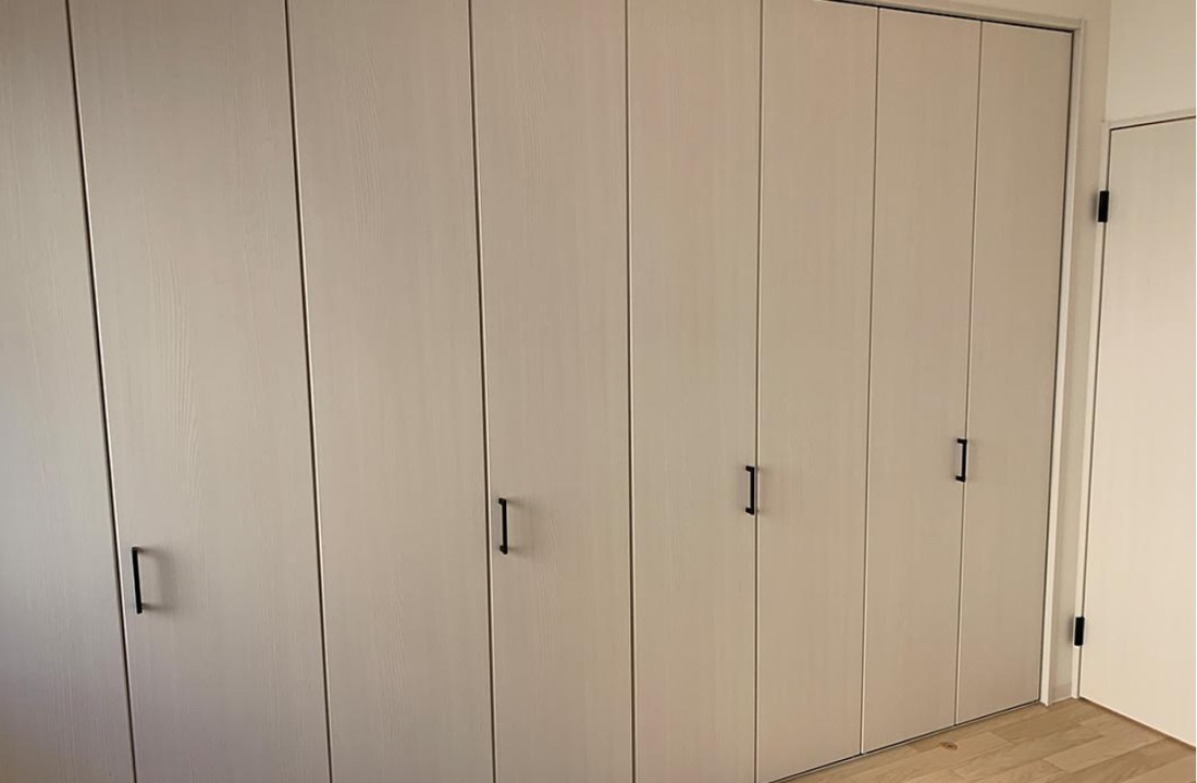 各住戸ともに大容量の収納を各部屋に設けています。