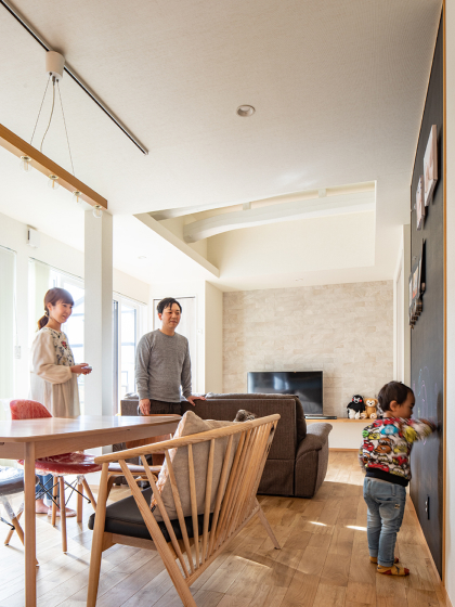 素の家リノベ『紡ぐ家』　広島市の家
